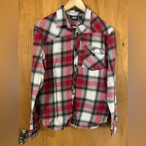 Vans button up shirt
